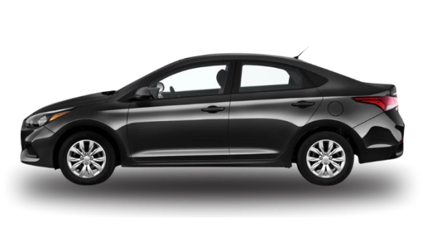 Hyundai Accent черного цвета напрокат Аренда Hyundai Accent