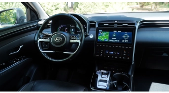 Hyundai Tucson Black внутри Hyundai Tucson Black салон