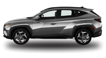 Hyundai Tucson gray Hyundai Tucson gray