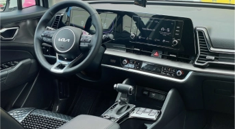 Rent Kia Sportage 2023 Almaty in a white body | Kia car rental without a driver Kia Sportage White